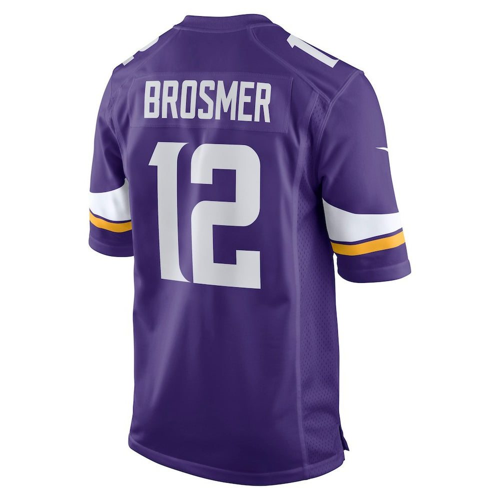Minnesota Vikings Nike Max Brosmer  Team Game Jersey