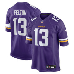 Minnesota Vikings Nike Tai Felton  Team Game Jersey