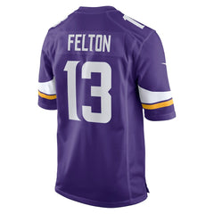 Minnesota Vikings Nike Tai Felton  Team Game Jersey