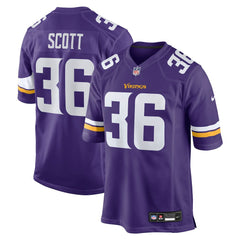 Minnesota Vikings Nike Zavier Scott  Team Game Jersey