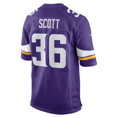 Minnesota Vikings Nike Zavier Scott  Team Game Jersey