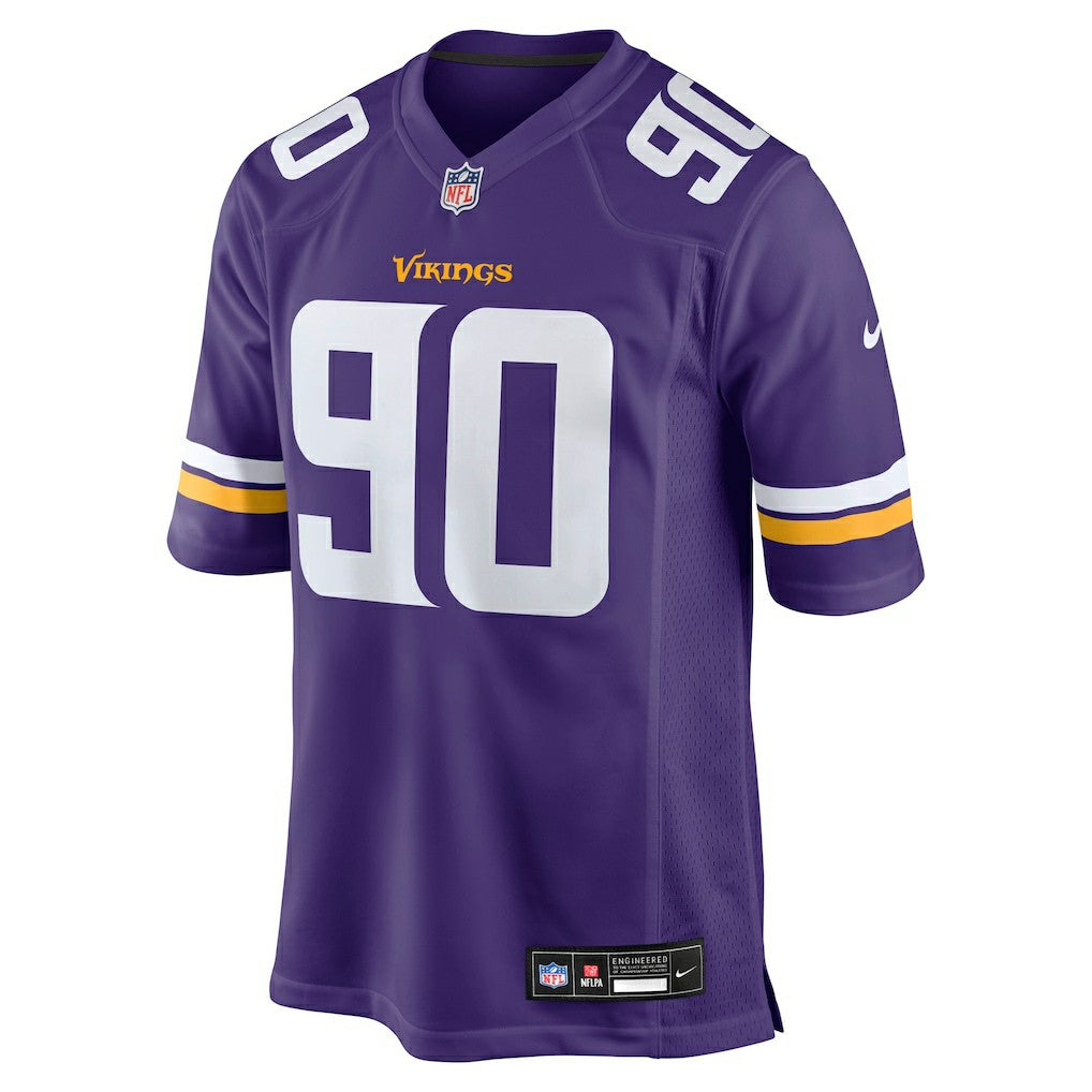 Minnesota Vikings Nike Tyrion Ingram-Dawkins  Team Game Jersey