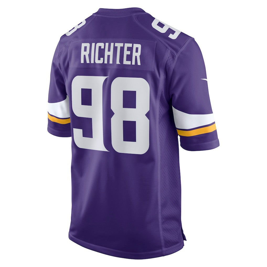 Minnesota Vikings Nike Bo Richter  Team Game Jersey