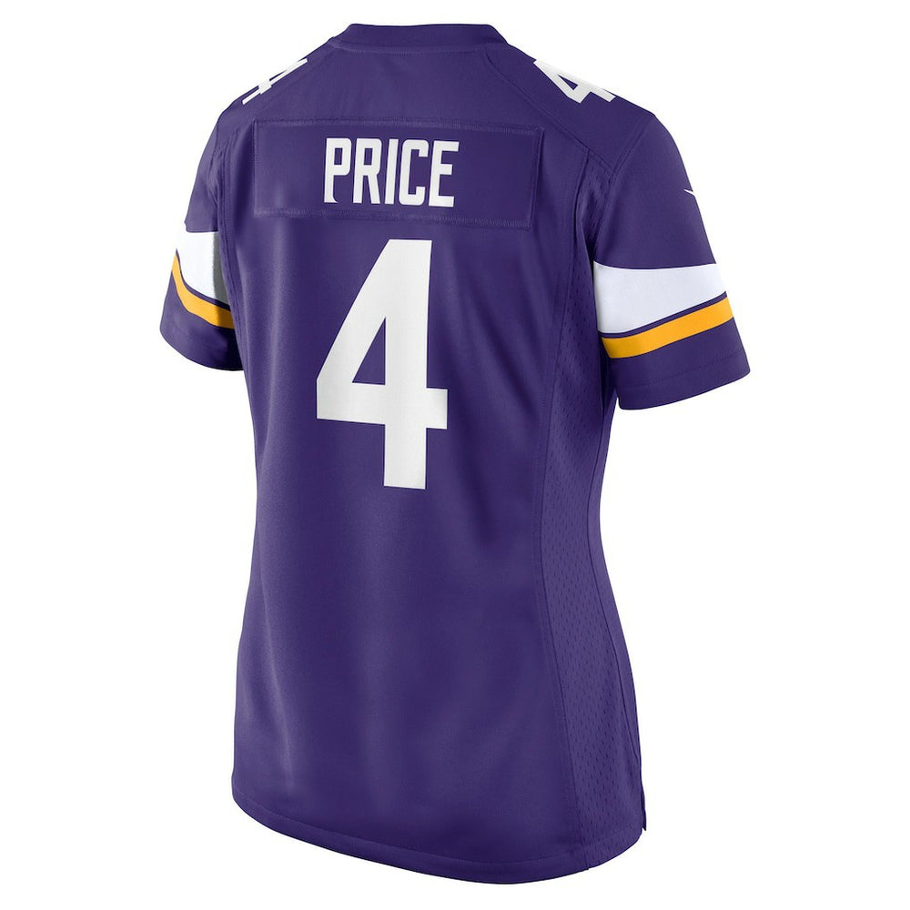 Minnesota Vikings Nike Myles Price  Women's Team Game Jersey