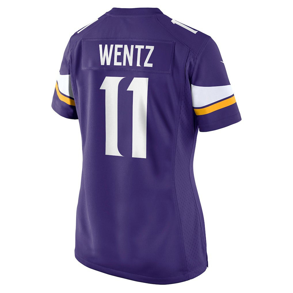 Minnesota Vikings Nike Carson Wentz  Women's Team Game Jersey