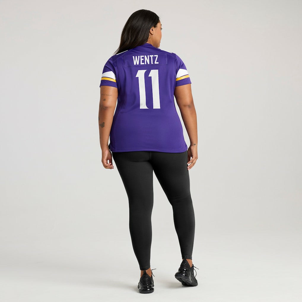 Minnesota Vikings Nike Carson Wentz  Women's Team Game Jersey
