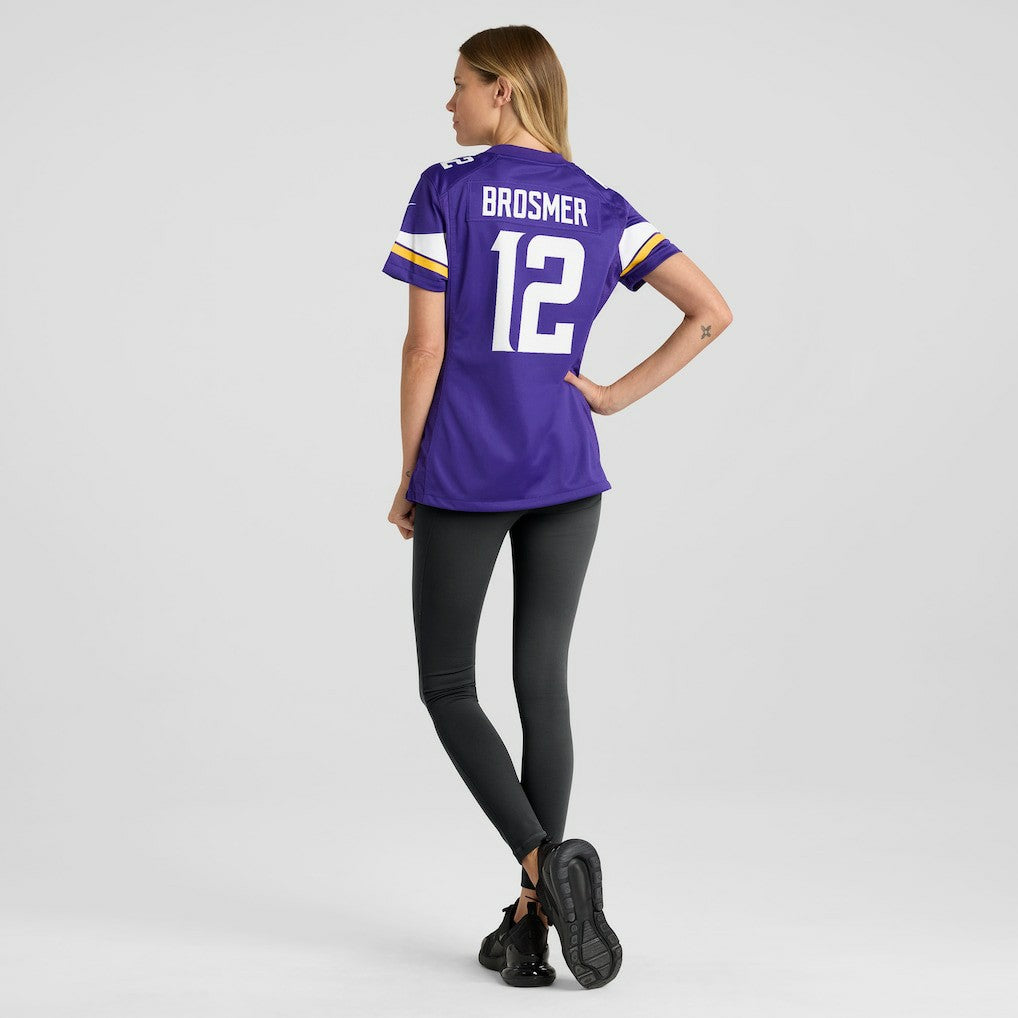Minnesota Vikings Nike Max Brosmer  Women's Team Game Jersey