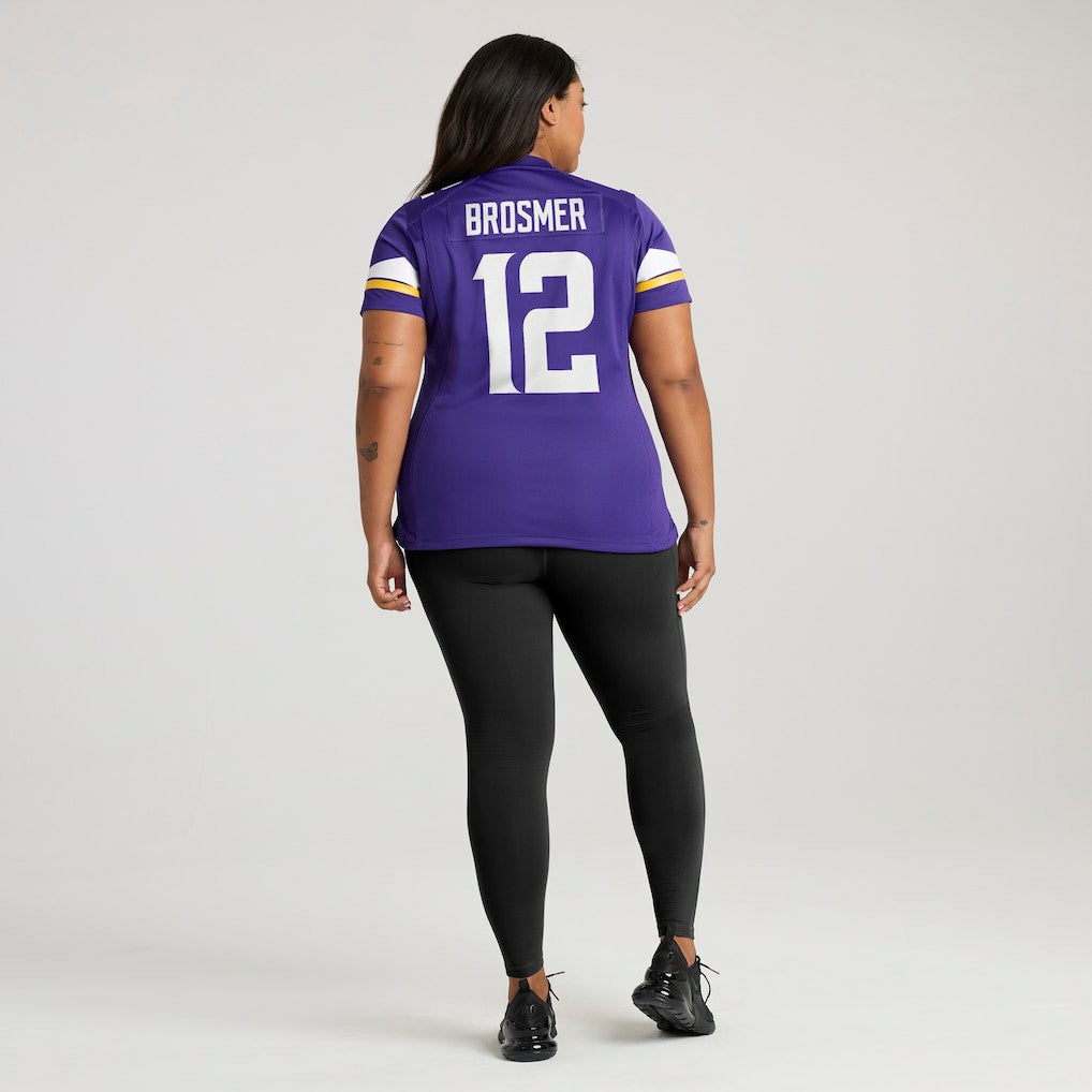 Minnesota Vikings Nike Max Brosmer  Women's Team Game Jersey