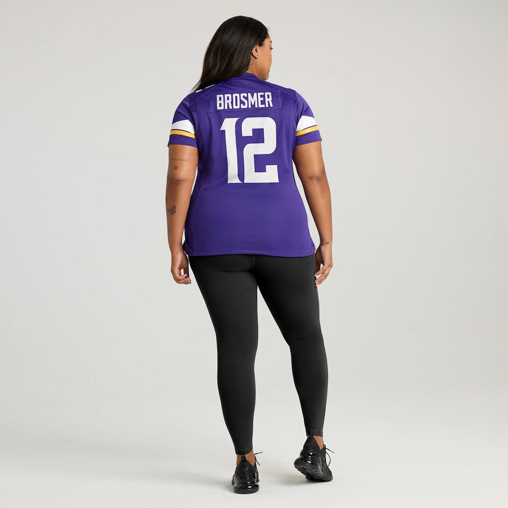 Minnesota Vikings Nike Max Brosmer  Women's Team Game Jersey