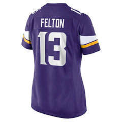 Minnesota Vikings Nike Tai Felton  Women's Team Game Jersey