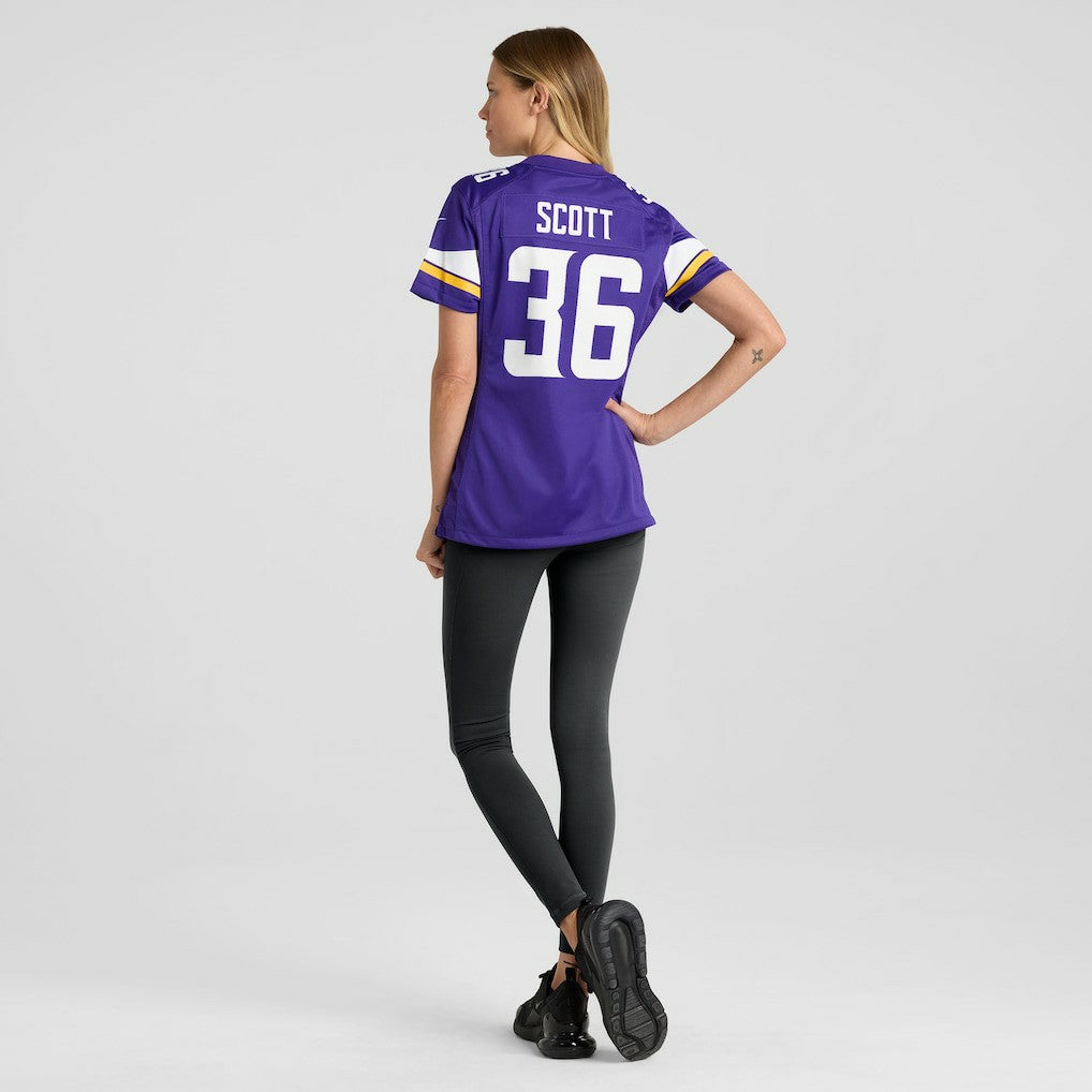 Minnesota Vikings Nike Zavier Scott  Women's Team Game Jersey