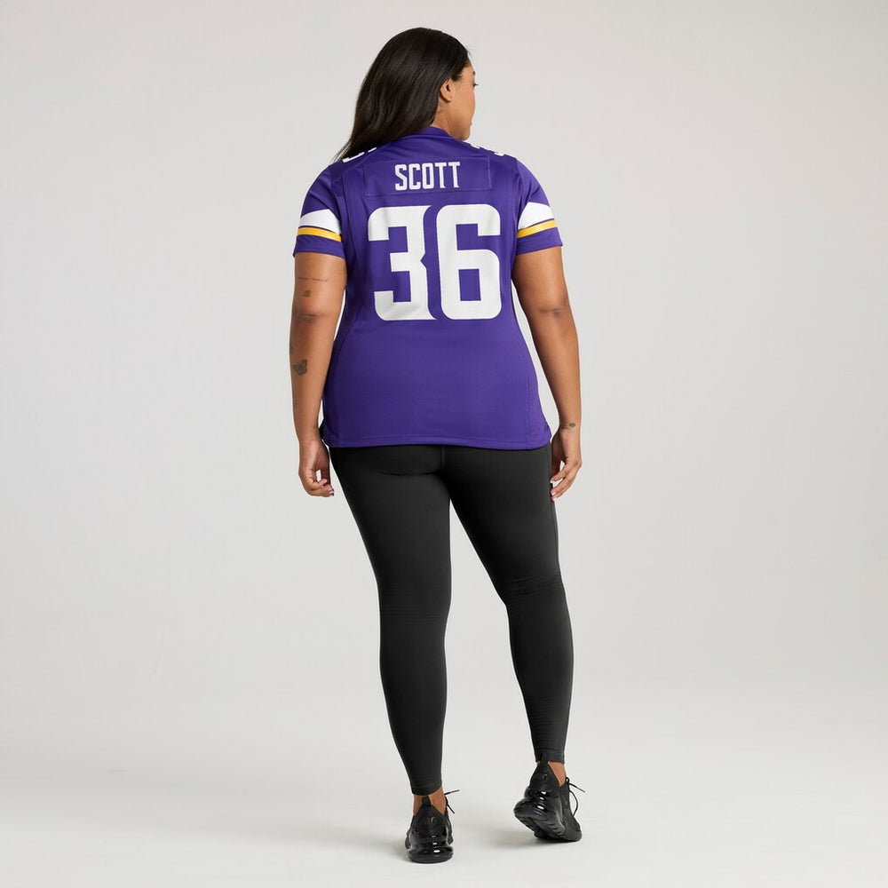 Minnesota Vikings Nike Zavier Scott  Women's Team Game Jersey