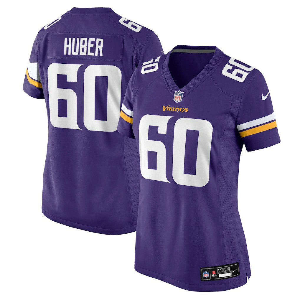 Minnesota Vikings Nike Joe Huber  Women's Team Game Jersey