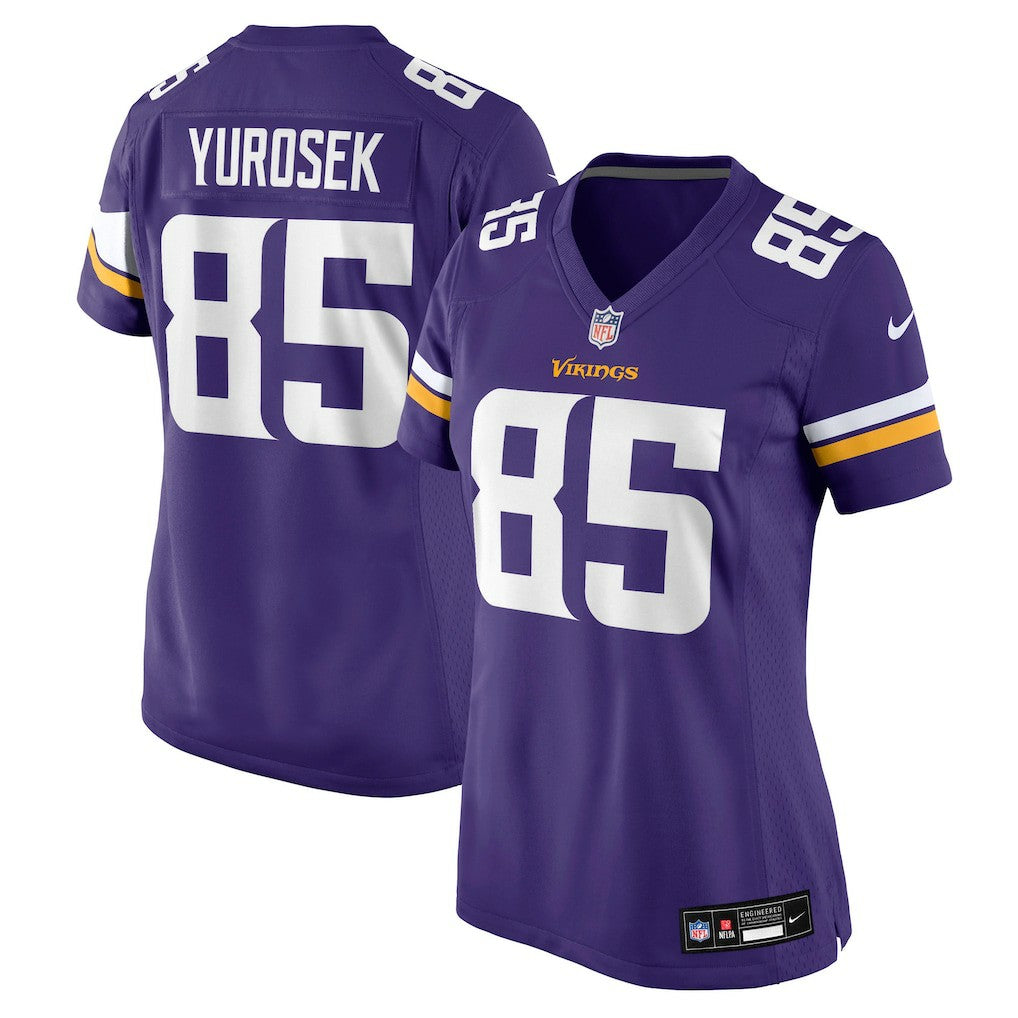 Minnesota Vikings Nike Ben Yurosek  Women's Team Game Jersey