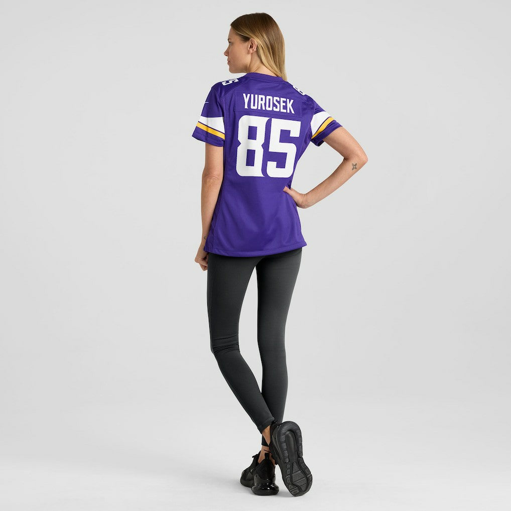 Minnesota Vikings Nike Ben Yurosek  Women's Team Game Jersey