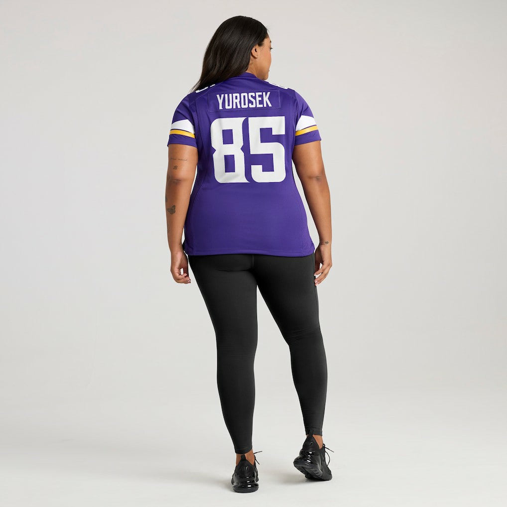 Minnesota Vikings Nike Ben Yurosek  Women's Team Game Jersey