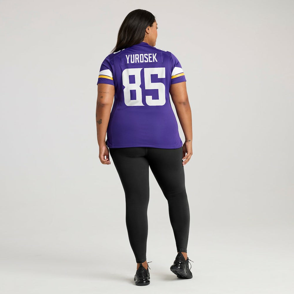 Minnesota Vikings Nike Ben Yurosek  Women's Team Game Jersey