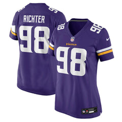 Minnesota Vikings Nike Bo Richter  Women's Team Game Jersey