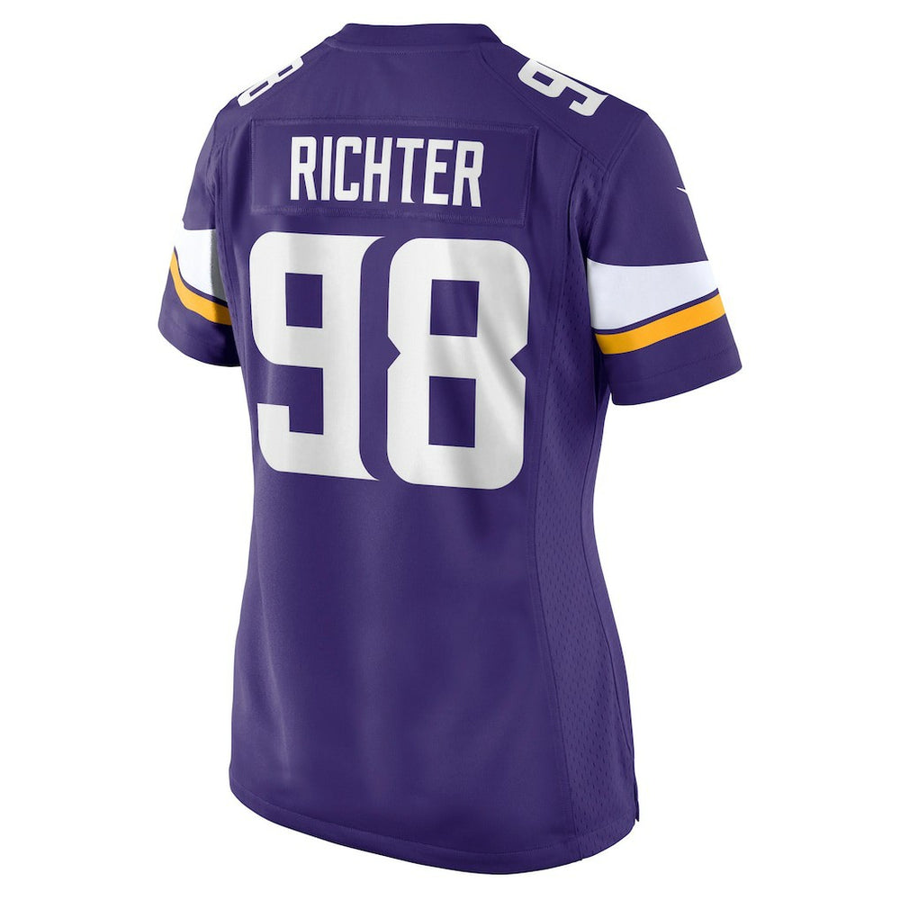 Minnesota Vikings Nike Bo Richter  Women's Team Game Jersey