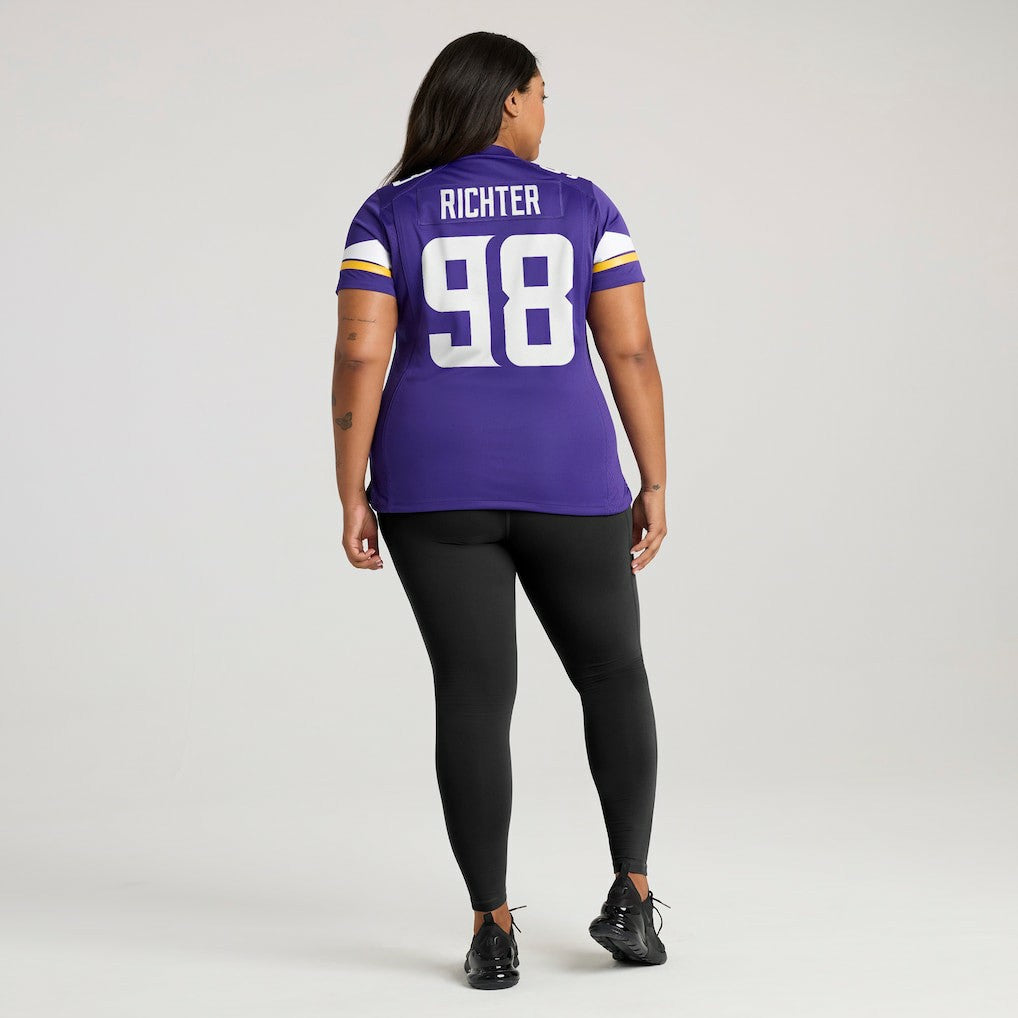 Minnesota Vikings Nike Bo Richter  Women's Team Game Jersey