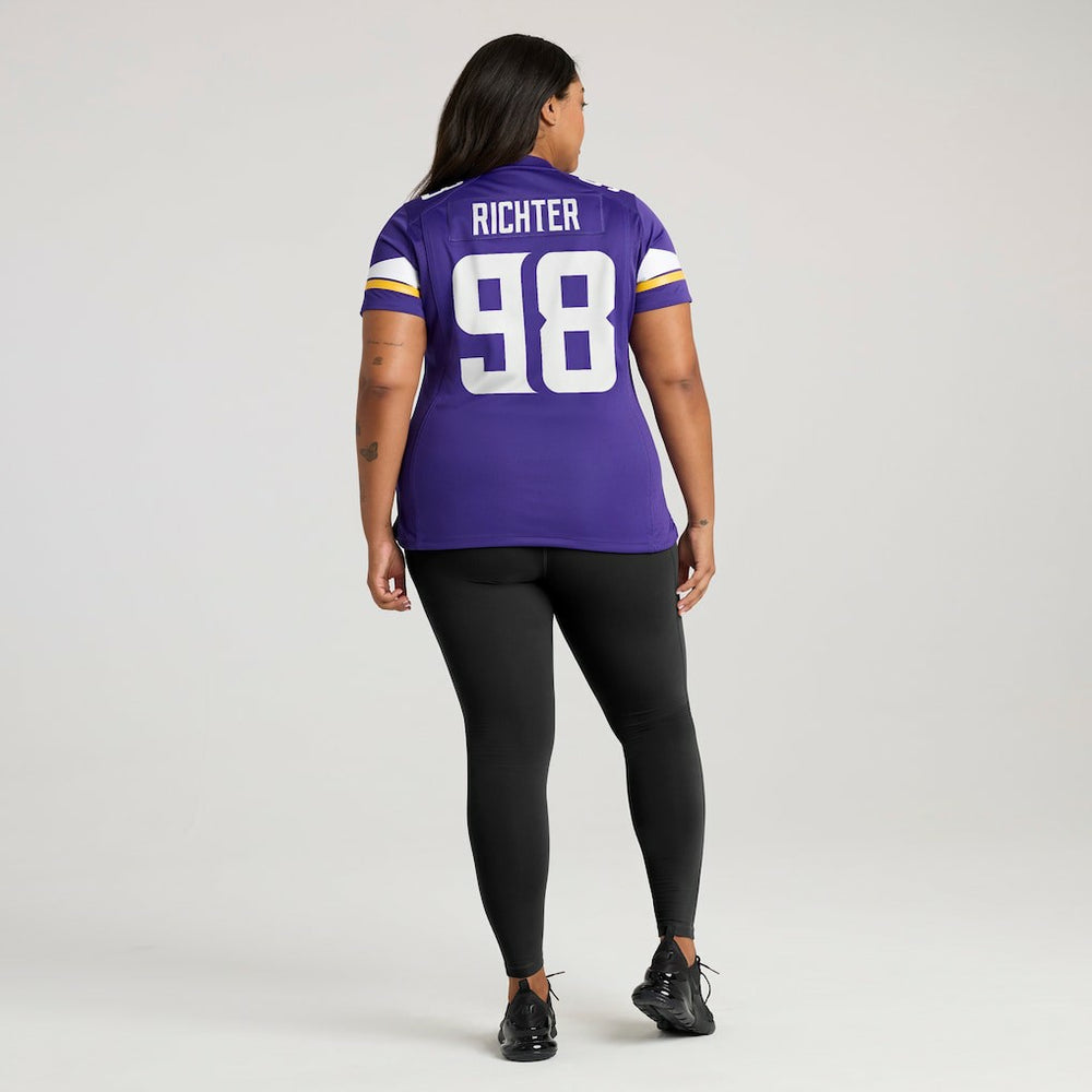 Minnesota Vikings Nike Bo Richter  Women's Team Game Jersey