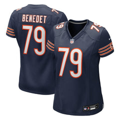 Chicago Bears Nike Theo Benedet  Women's Team Game Jersey