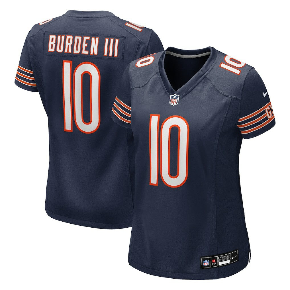 Chicago Bears Nike Luther Burden III  Women's Team Game Jersey