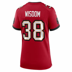 Tampa Bay Buccaneers Nike Rashad Wisdom  Women's Team Game Jersey