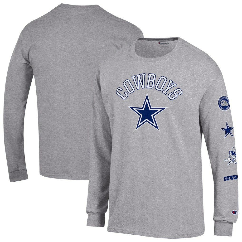 Dallas Cowboys Champion Seal Long Sleeve T-Shirt