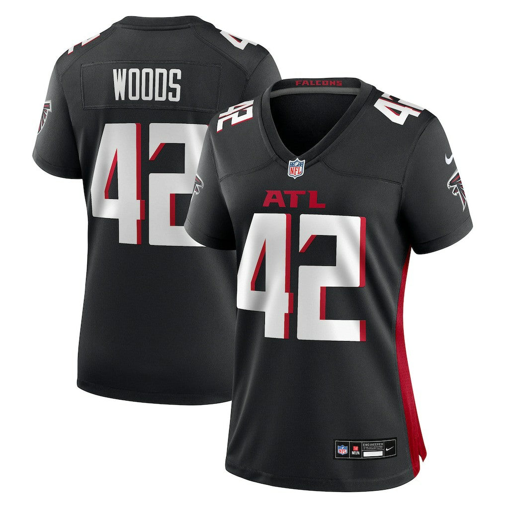 Atlanta Falcons Nike Josh Woods  Women's Team Game Jersey