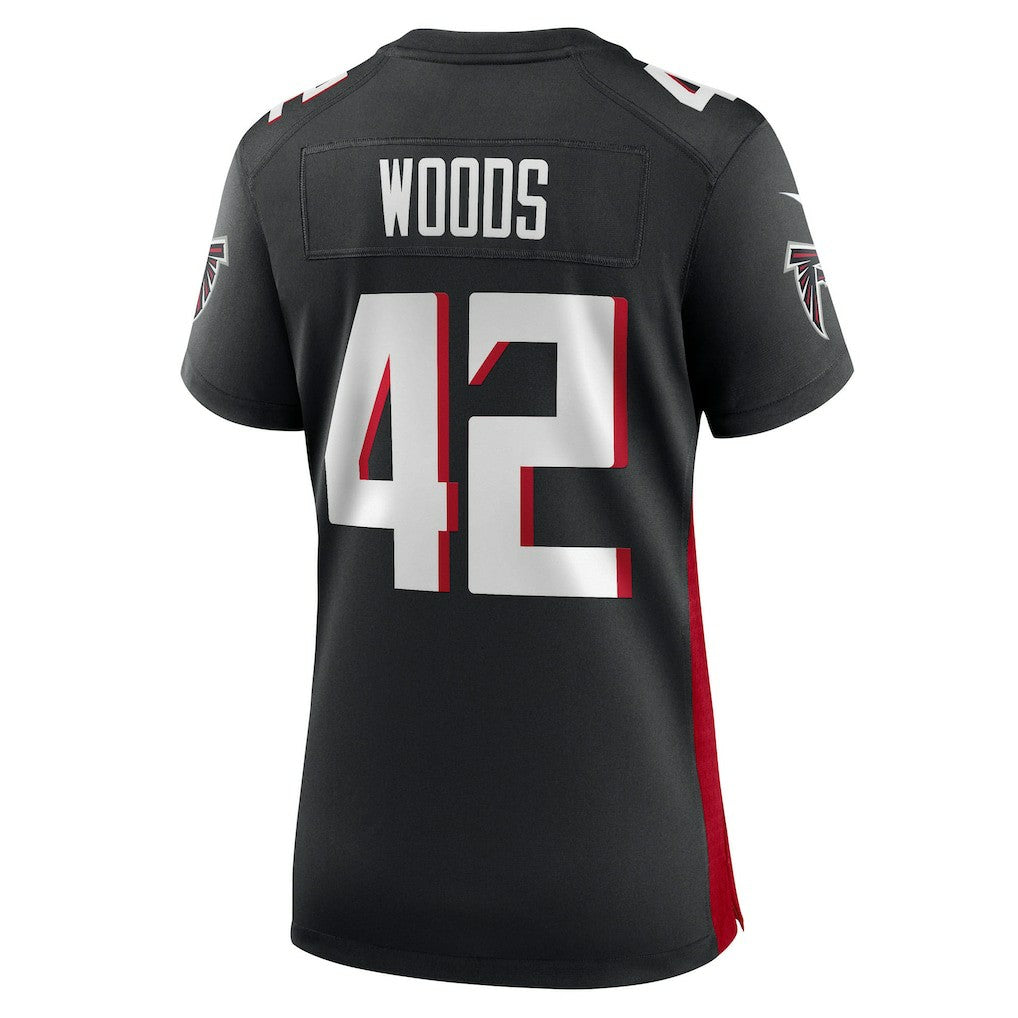 Atlanta Falcons Nike Josh Woods  Women's Team Game Jersey