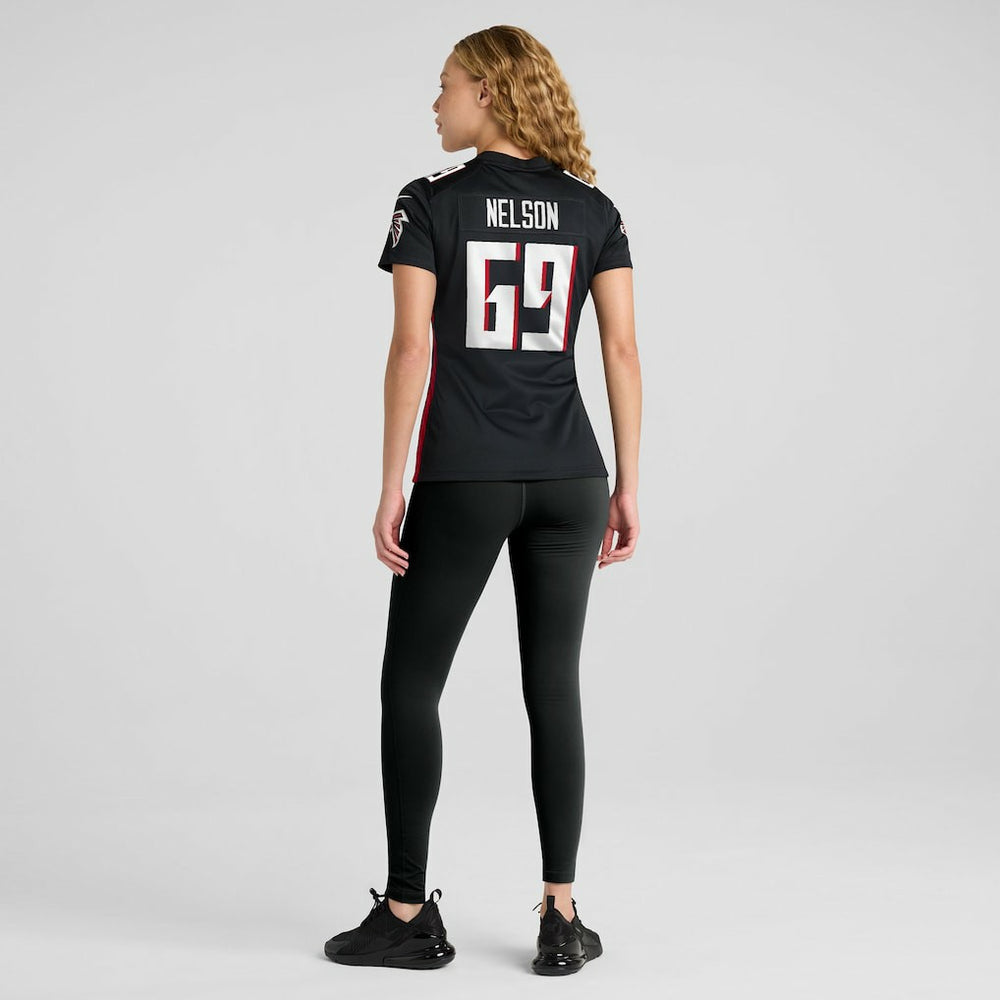 Atlanta Falcons Nike Jack Nelson  Women's Team Game Jersey