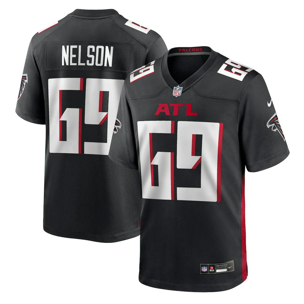 Atlanta Falcons Nike Jack Nelson  Team Game Jersey