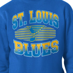 St. Louis Blues Starter Team Grit Graphic Fleece Pullover Sweatshirt Online