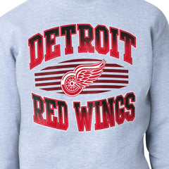 Detroit Red Wings Starter Team Grit Graphic Fleece Pullover Sweatshirt For Sale