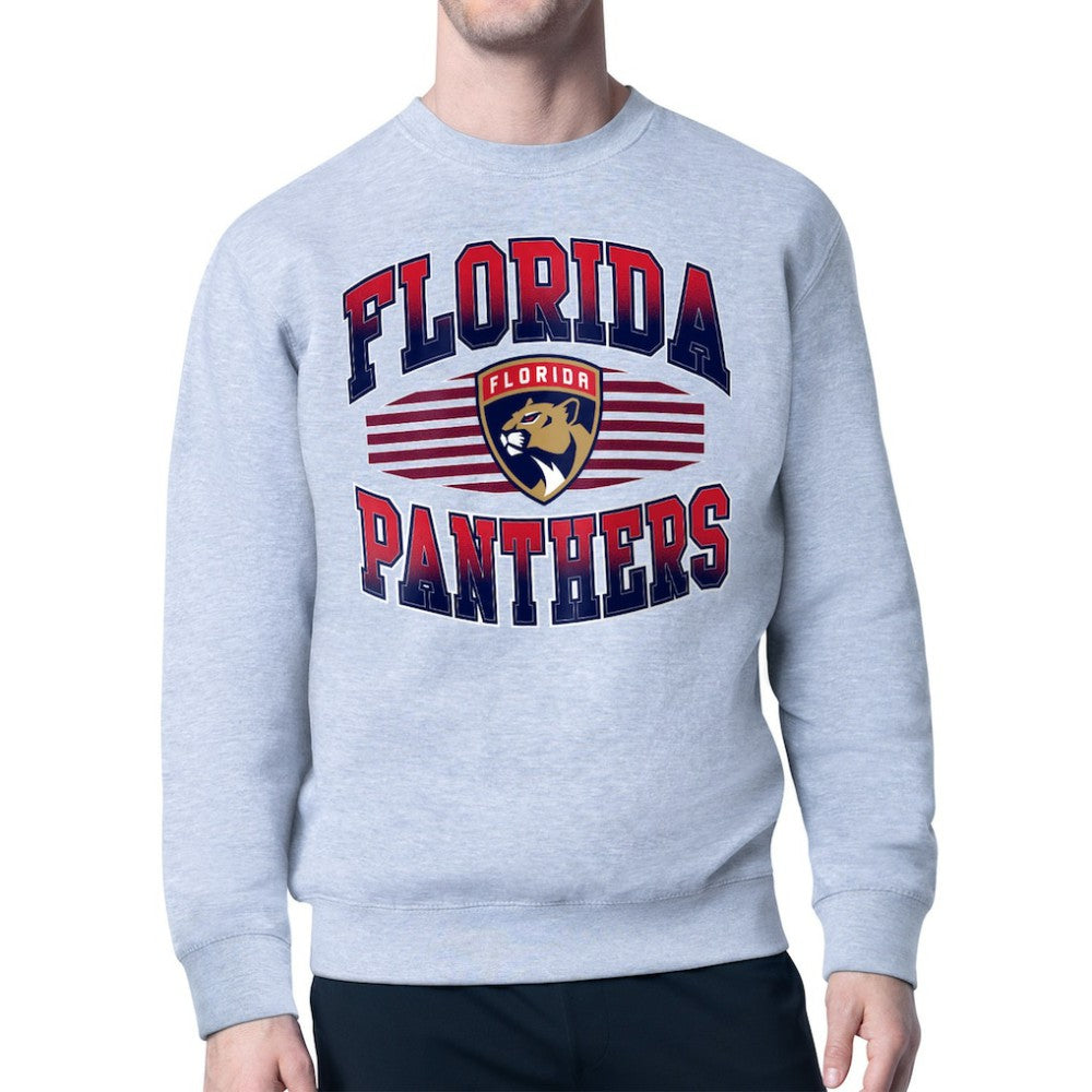 Florida Panthers Starter Team Grit Graphic Fleece Pullover Sweatshirt Online