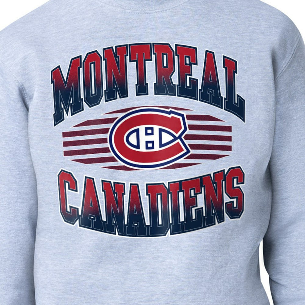 Montreal Canadiens Starter Team Grit Graphic Fleece Pullover Sweatshirt On Sale