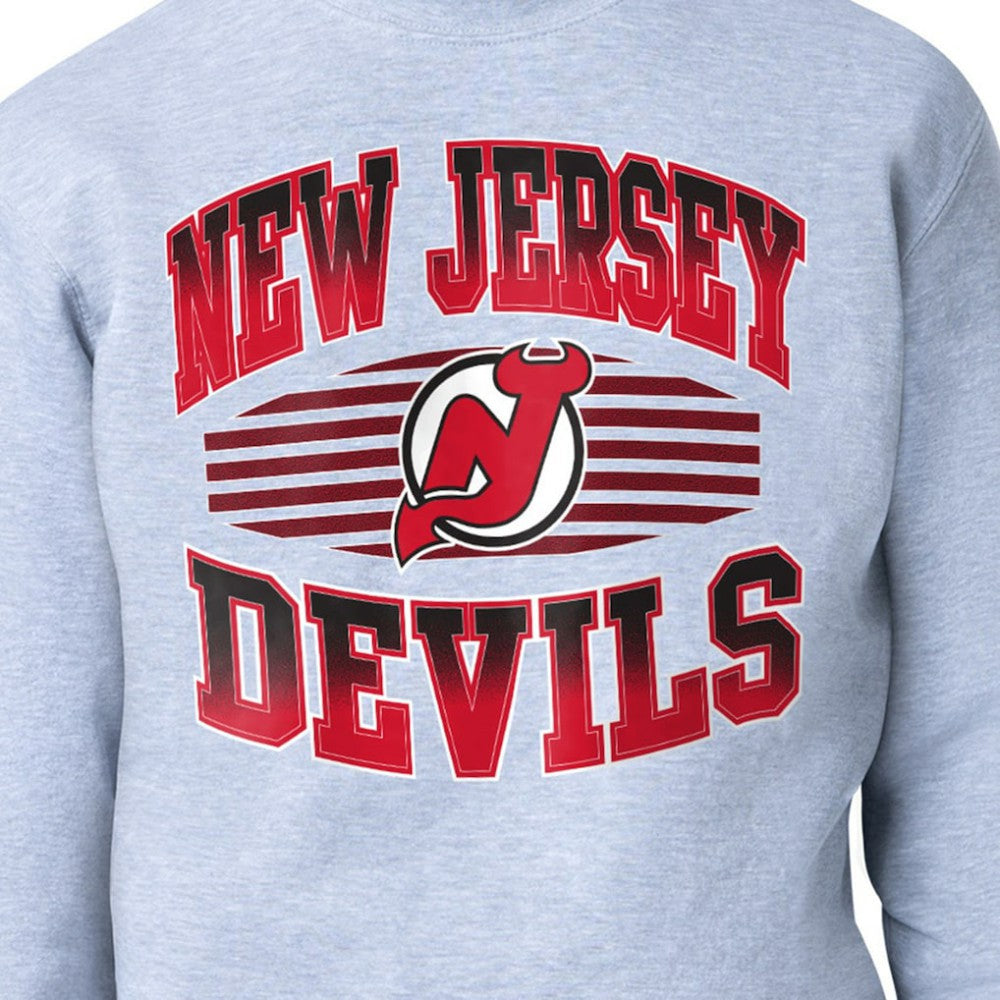 New Jersey Devils Starter Team Grit Graphic Fleece Pullover Sweatshirt On Sale