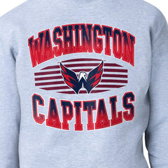 Washington Capitals Starter Team Grit Graphic Fleece Pullover Sweatshirt Sale