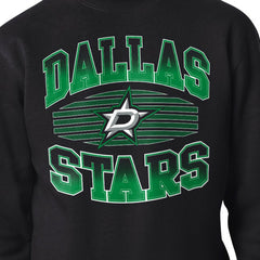 Dallas Stars Starter Team Grit Graphic Fleece Pullover Sweatshirt Outlet