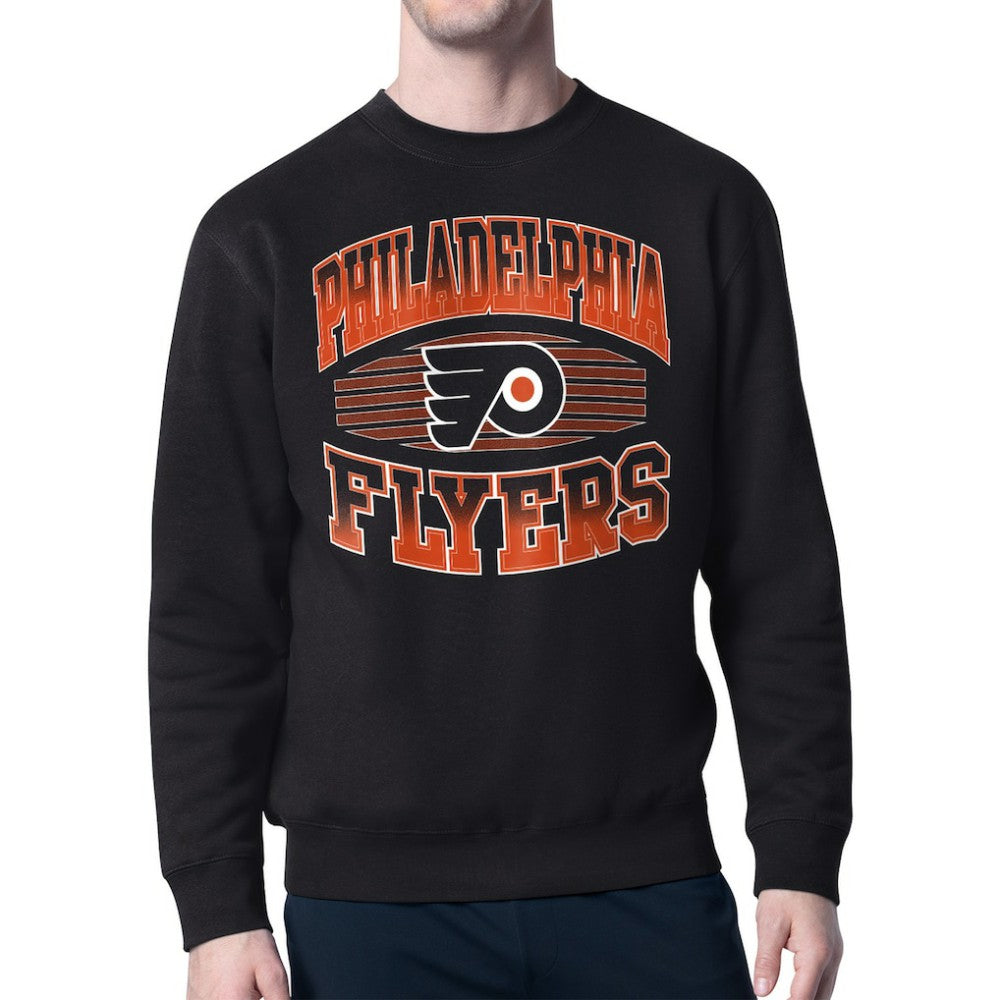 Philadelphia Flyers Starter Team Grit Graphic Fleece Pullover Sweatshirt Outlet