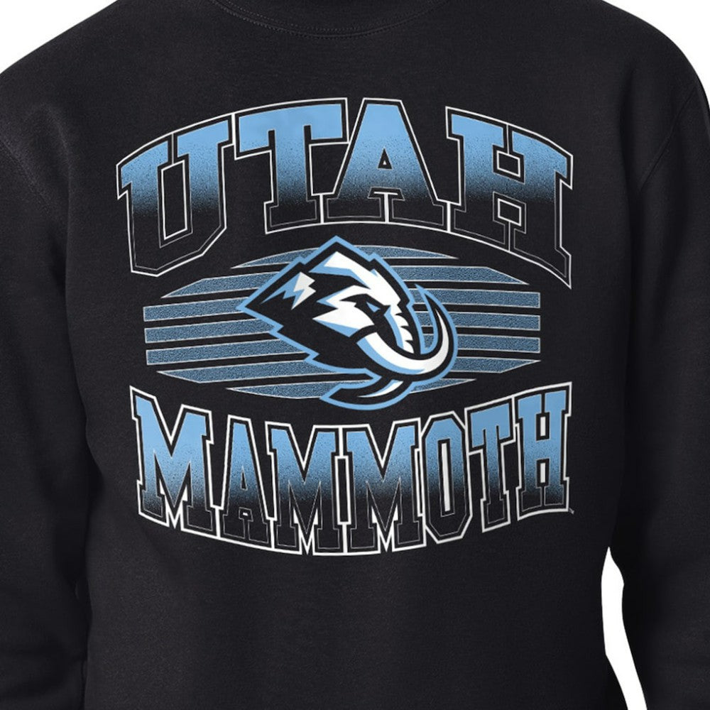 Utah Mammoth Starter Team Grit Graphic Fleece Pullover Sweatshirt On Sale