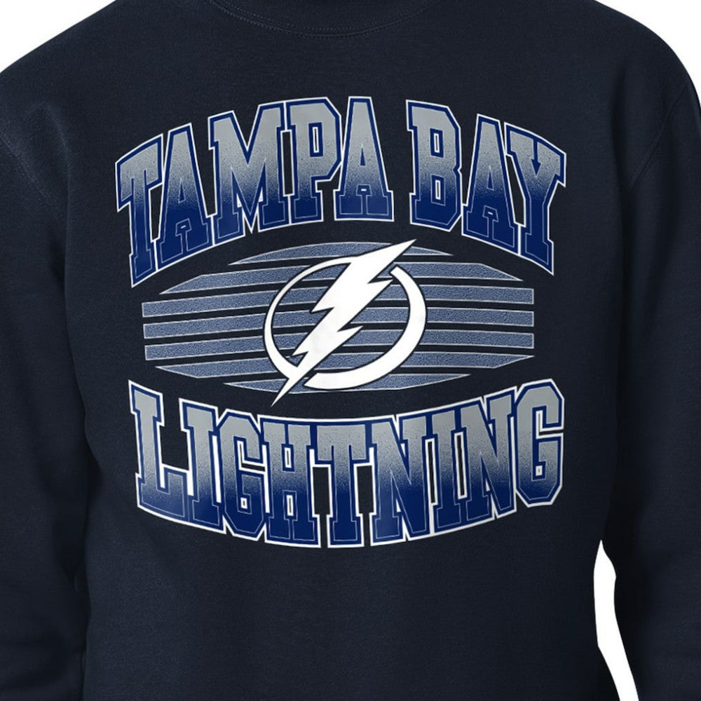 Tampa Bay Lightning Starter Team Grit Graphic Fleece Pullover Sweatshirt Outlet
