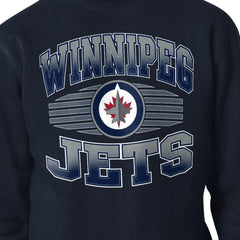 Winnipeg Jets Starter Team Grit Graphic Fleece Pullover Sweatshirt Discount
