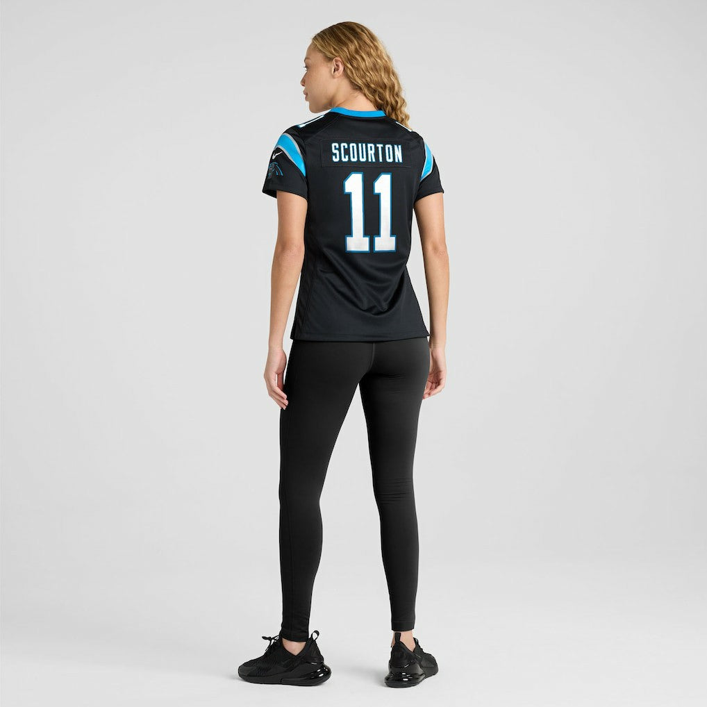 Carolina Panthers Nike Nic Scourton  Women's Team Game Jersey