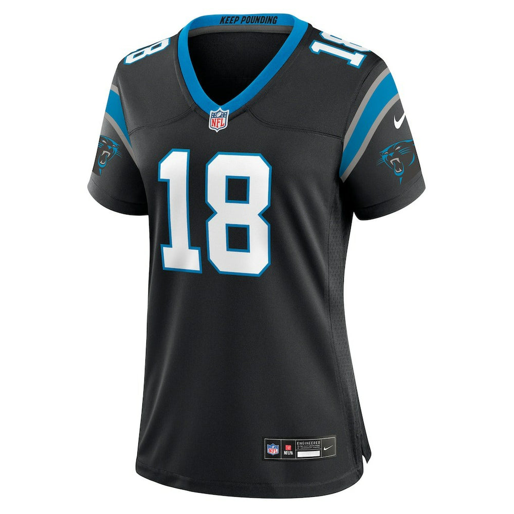 Carolina Panthers Nike Jalen Coker  Women's Team Game Jersey