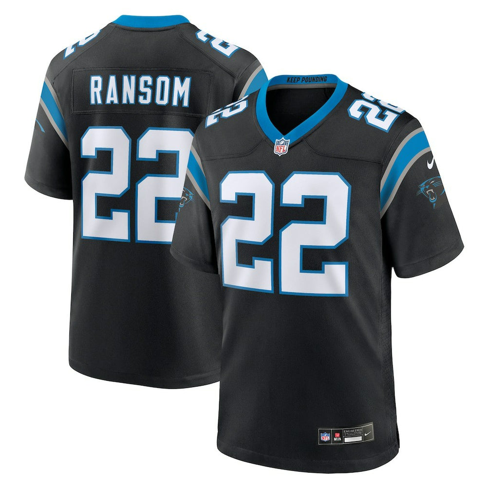 Carolina Panthers Nike Lathan Ransom  Team Game Jersey