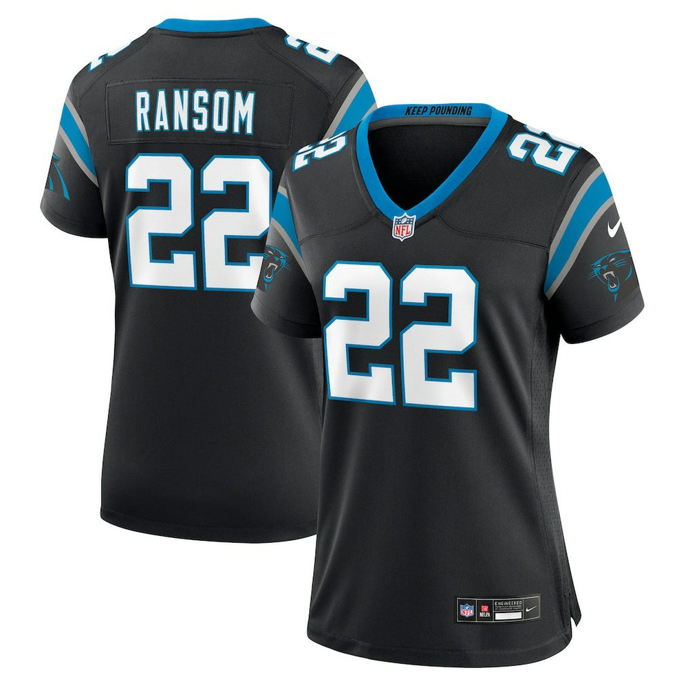 Carolina Panthers Nike Lathan Ransom  Women's Team Game Jersey
