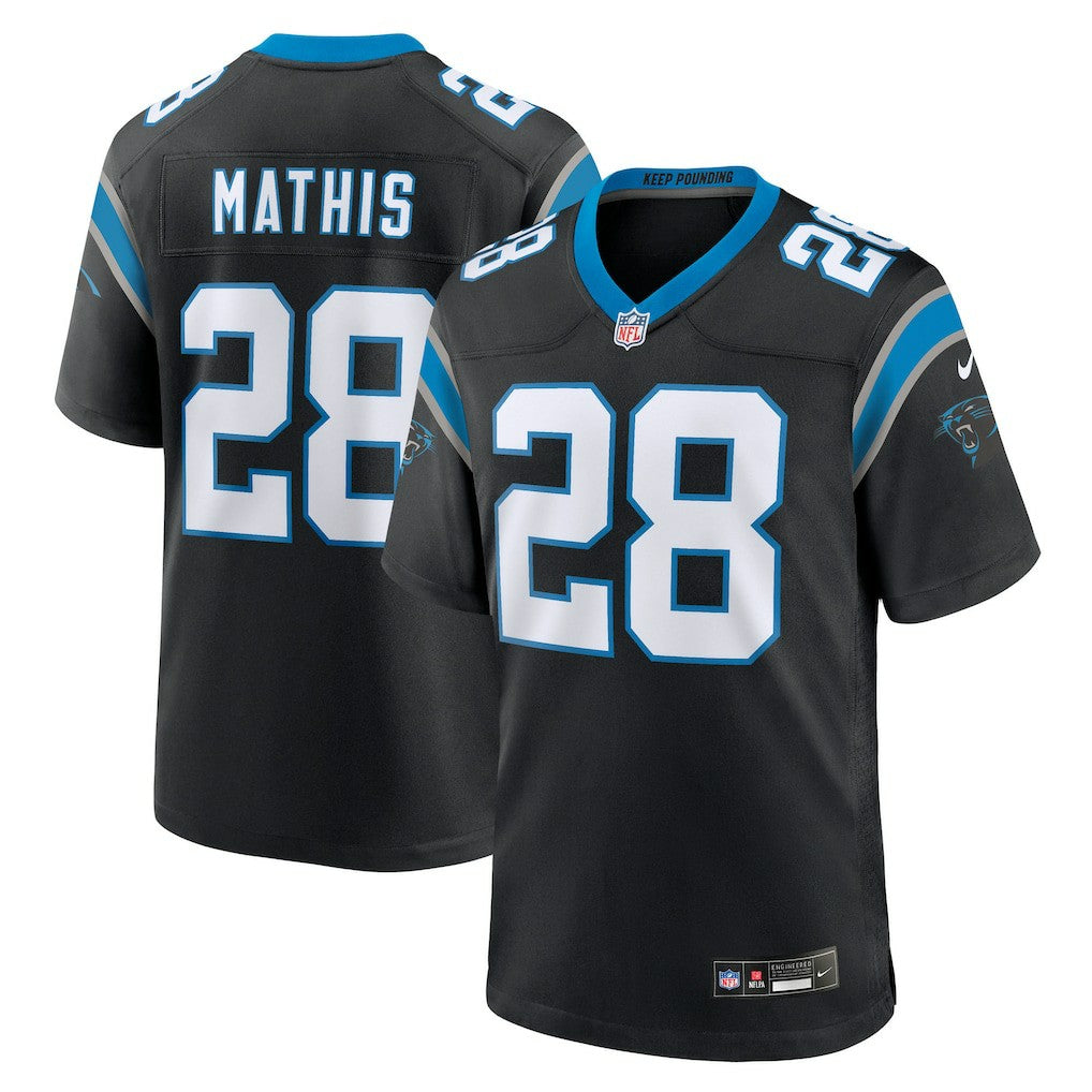Carolina Panthers Nike Damarri Mathis  Team Game Jersey