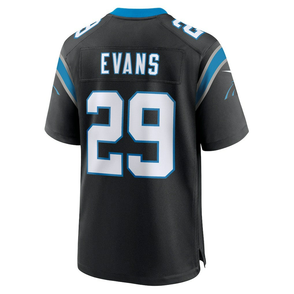 Carolina Panthers Nike Akayleb Evans  Team Game Jersey